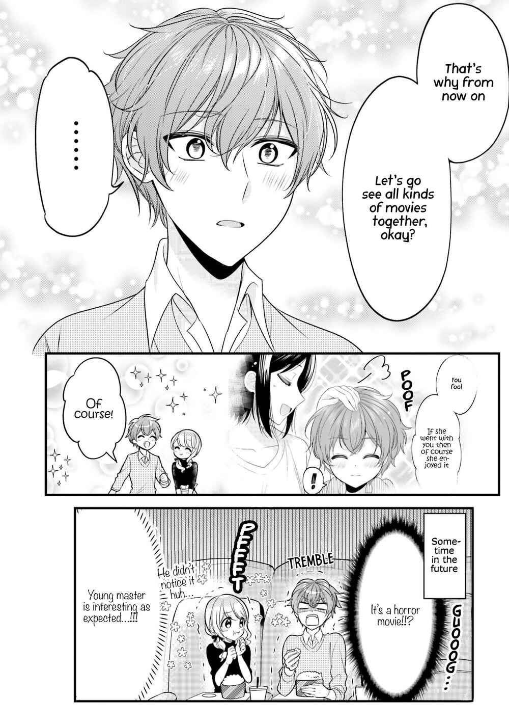Page 14 Chapter 32 Tekito na Maid no Oneesan & Erasou de Ichizu na Botchan