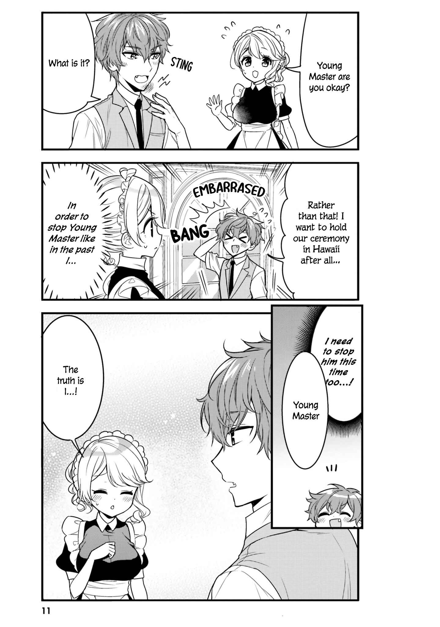 Page 12 Chapter 11 Tekito na Maid no Oneesan & Erasou de Ichizu na Botchan