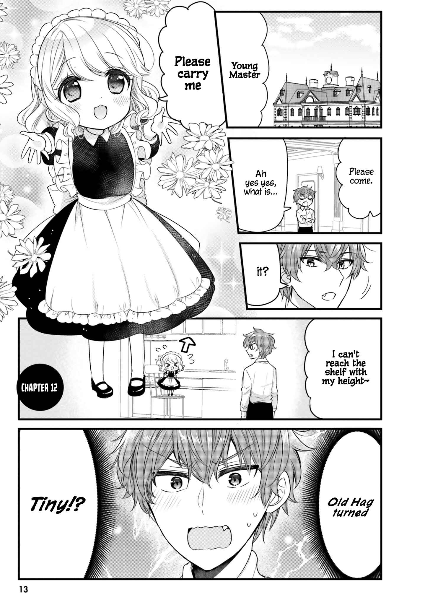 Page 1 Chapter 12 Tekito na Maid no Oneesan & Erasou de Ichizu na Botchan