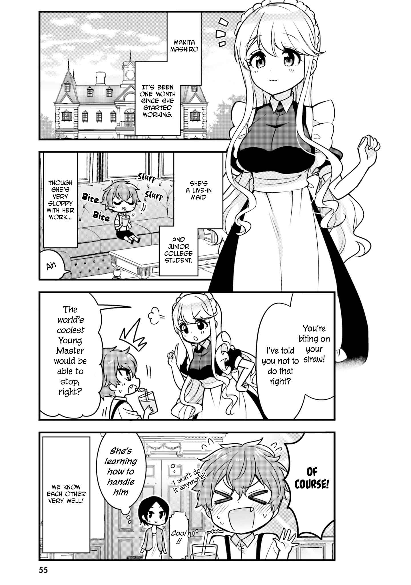 Page 3 Chapter 5 Tekito na Maid no Oneesan & Erasou de Ichizu na Botchan