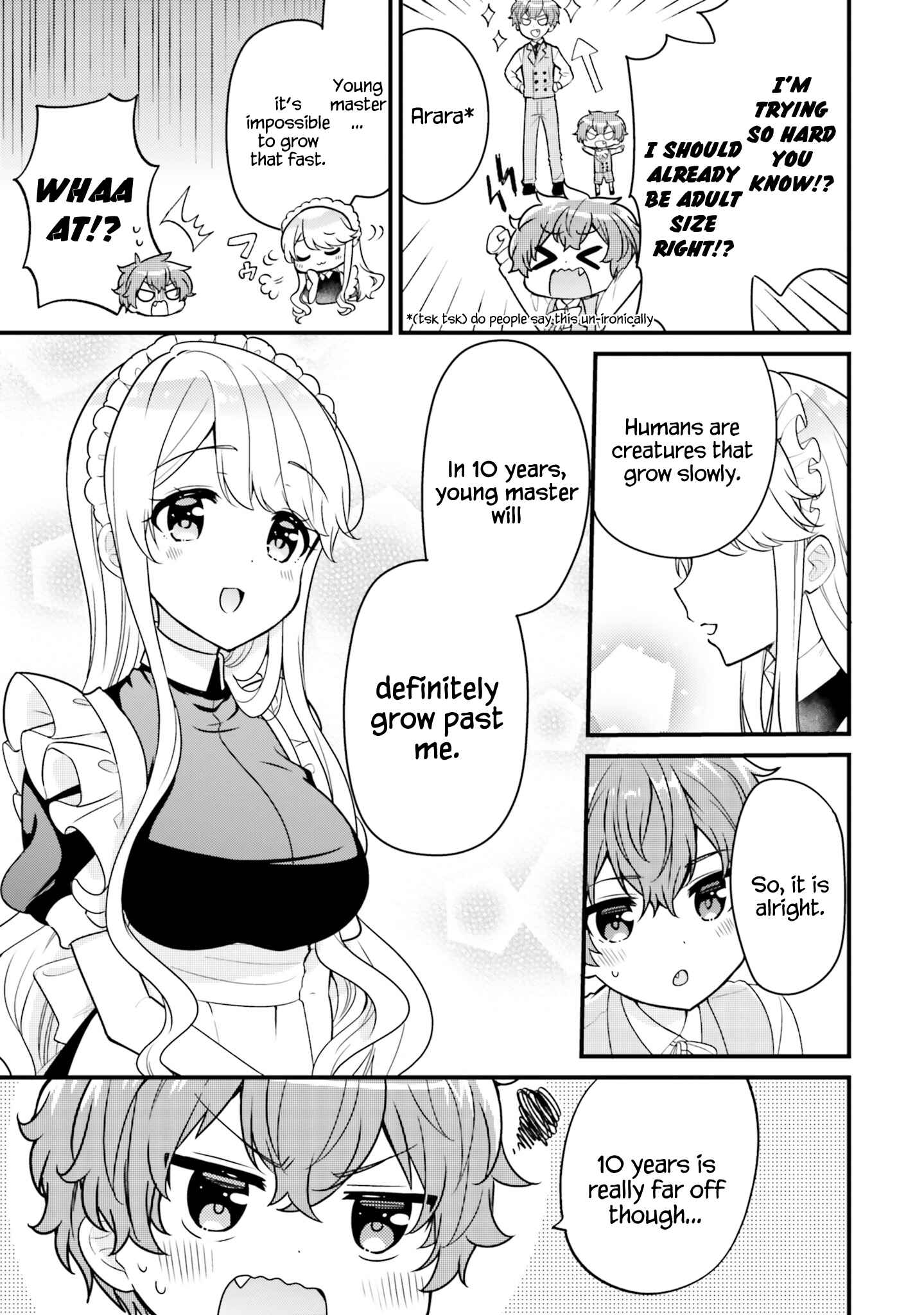 Page 10 Chapter 2 Tekito na Maid no Oneesan & Erasou de Ichizu na Botchan