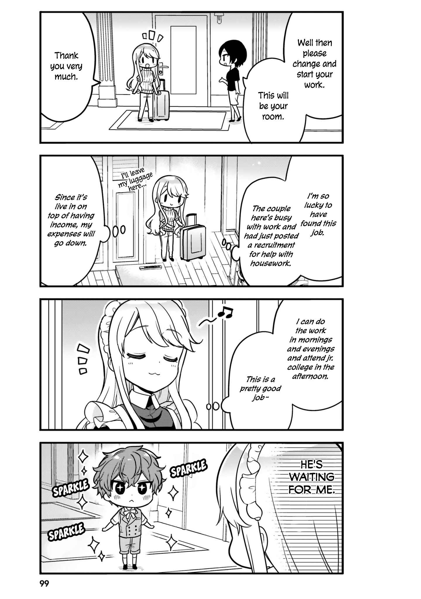 Page 9 Chapter 8 Tekito na Maid no Oneesan & Erasou de Ichizu na Botchan