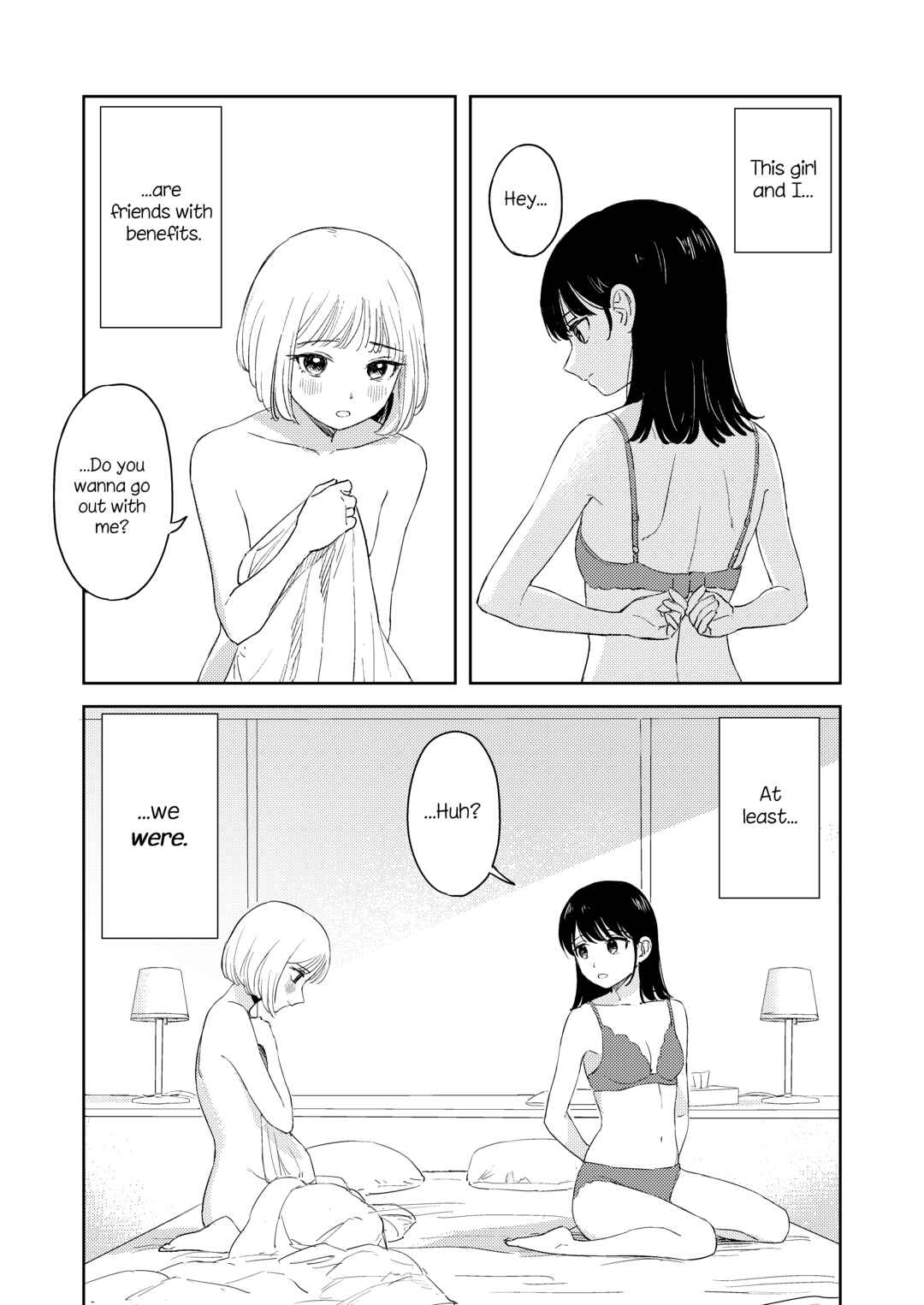 Page 1 Chapter Unknown_a13f Sefure kara Koibito ni Natta Hanashi