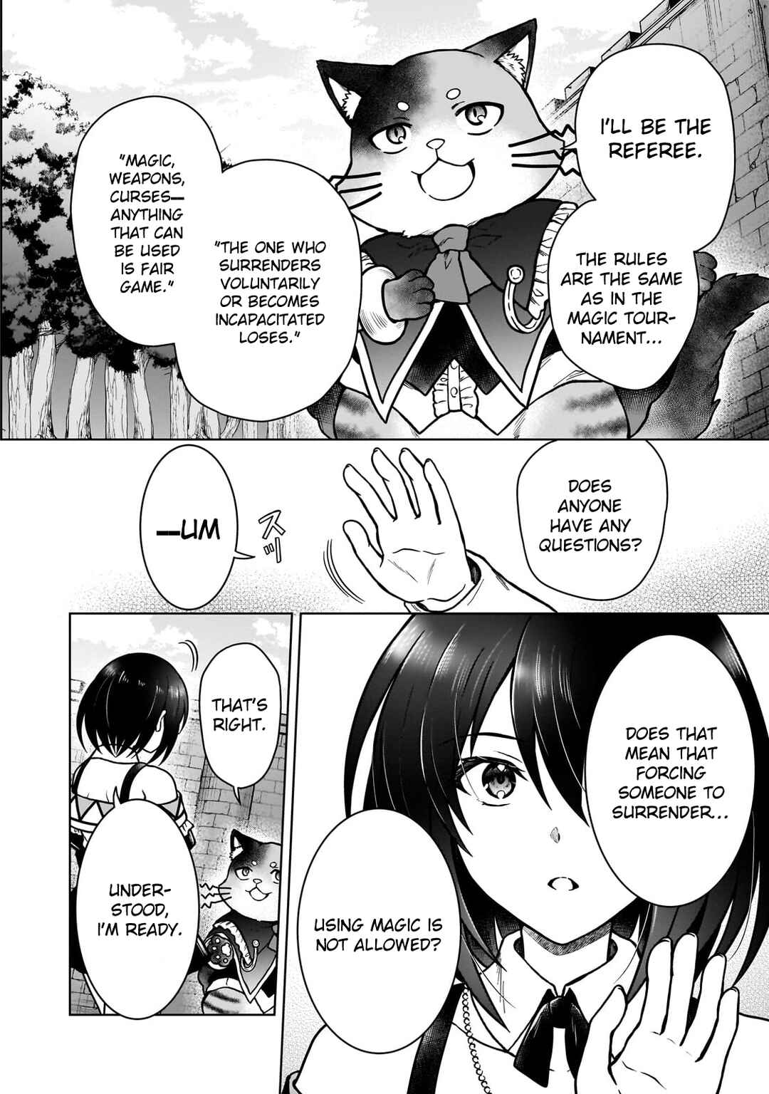 Page 4 Chapter 36 D-kyuu Boukensha no Ore, Naze ka Yuusha Party ni Kanyuu Sareta Ageku, Oujo ni Tsukimatowareteru