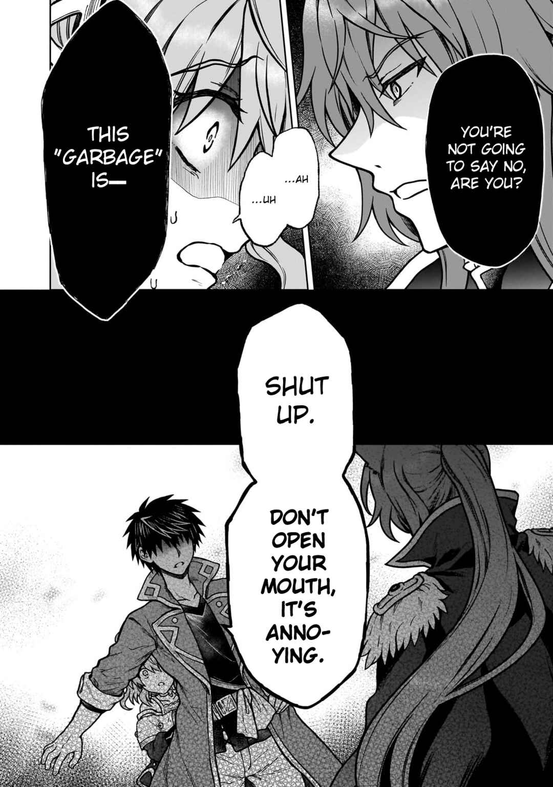 Page 12 Chapter 35 D-kyuu Boukensha no Ore, Naze ka Yuusha Party ni Kanyuu Sareta Ageku, Oujo ni Tsukimatowareteru