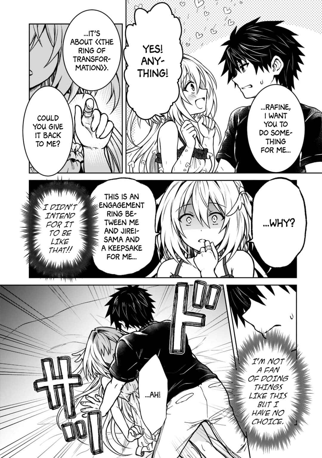 Page 8 Chapter 14 D-kyuu Boukensha no Ore, Naze ka Yuusha Party ni Kanyuu Sareta Ageku, Oujo ni Tsukimatowareteru