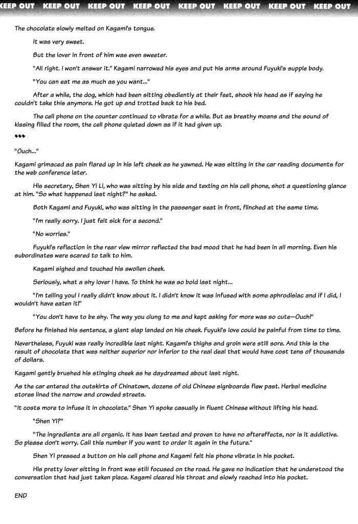 Page 18 Chapter 8 Keep Out