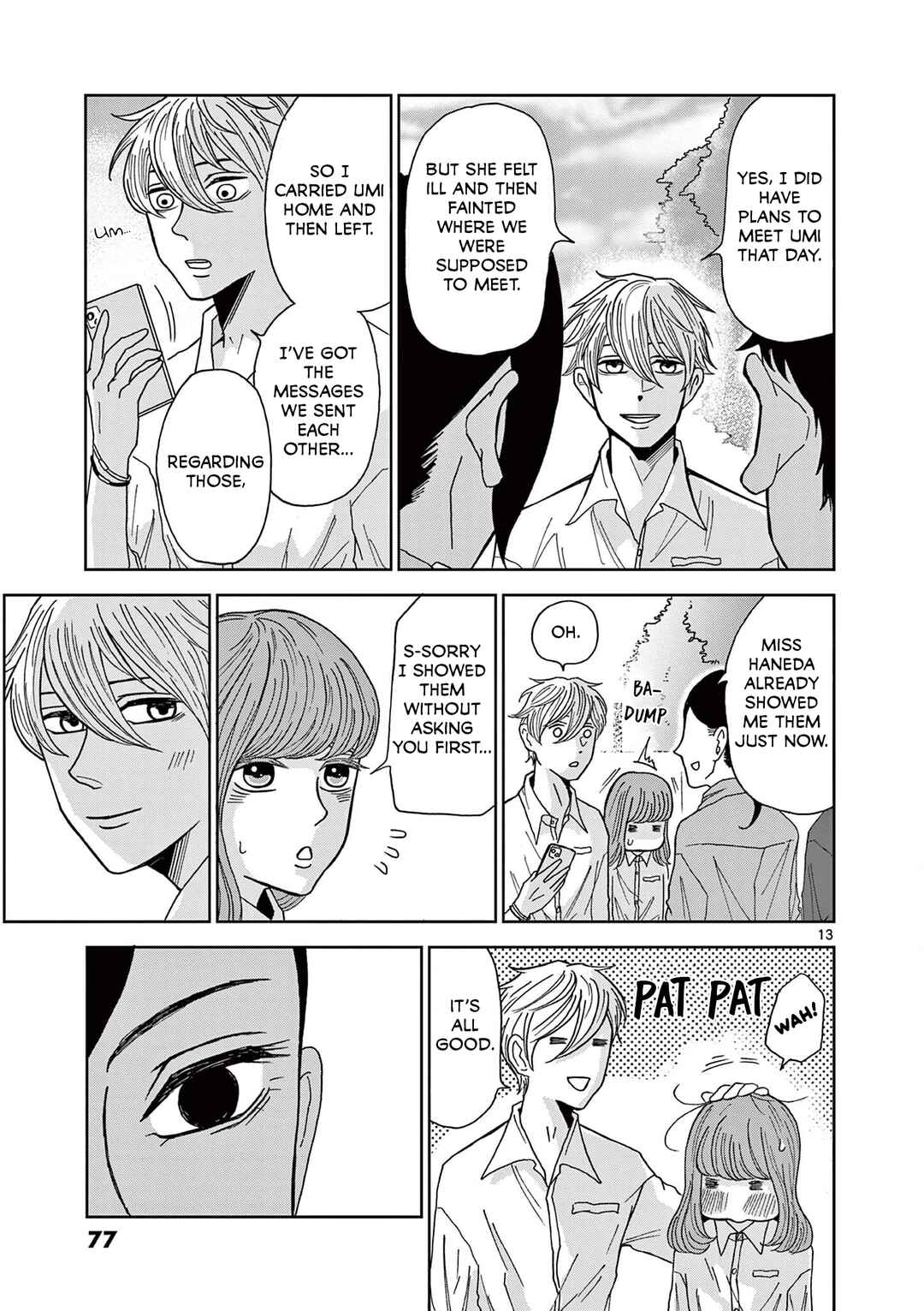 Page 13 Chapter 3 Kimi no Kiss Ga Naiteiru