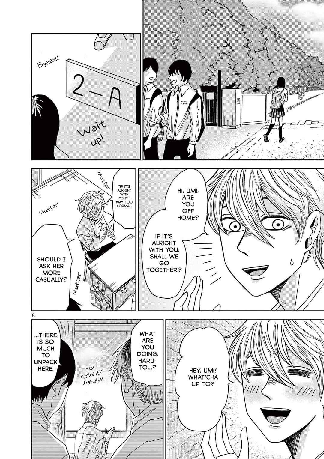 Page 8 Chapter 3 Kimi no Kiss Ga Naiteiru