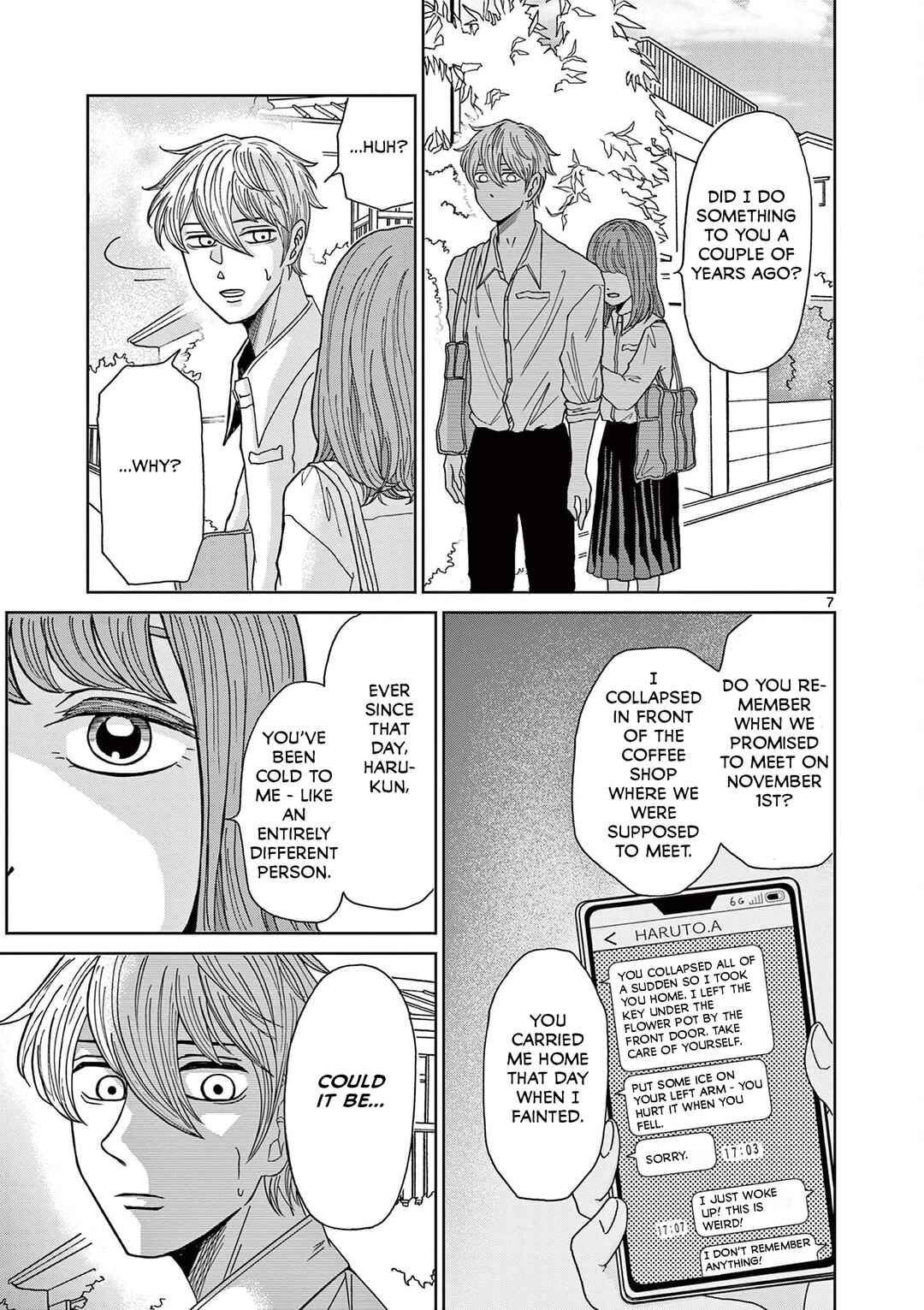 Page 7 Chapter 2 Kimi no Kiss Ga Naiteiru
