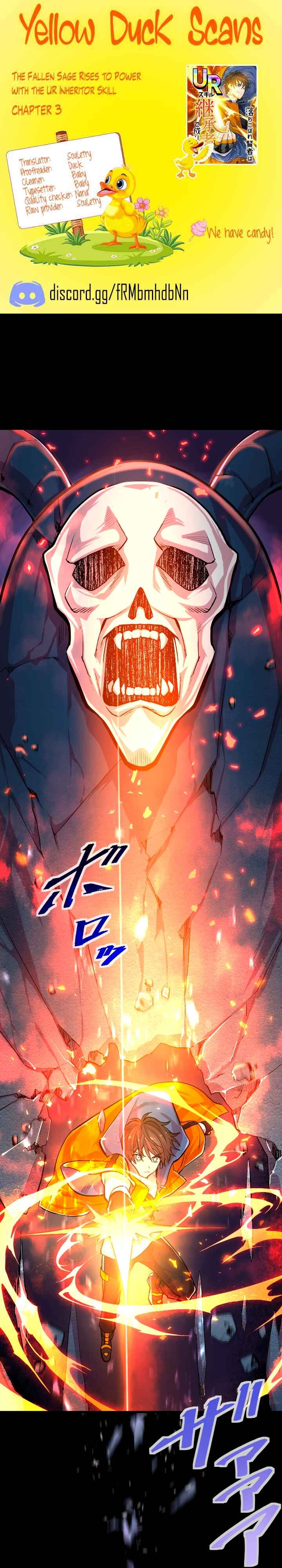 Page 1 Chapter 3 The Fallen Sage Rises to Power