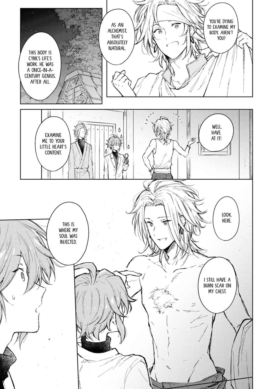 Page 12 Chapter 3 Renkinjutsushi to Ao no Tomoshibi