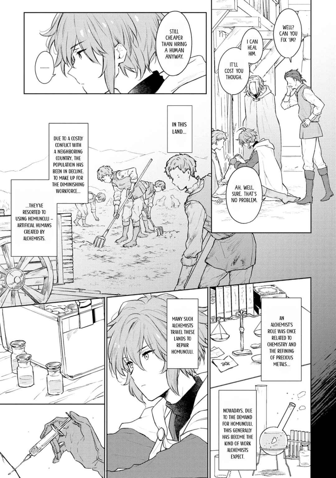 Page 11 Chapter 1 Renkinjutsushi to Ao no Tomoshibi