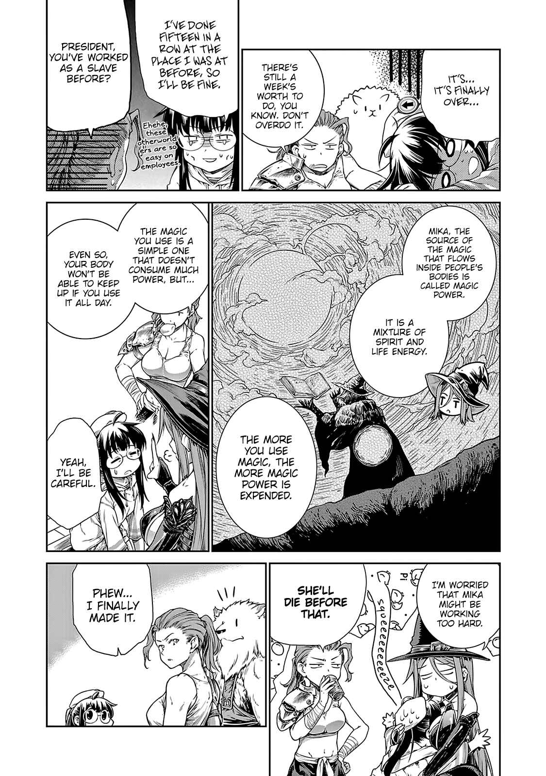 Page 8 Chapter 3 Mahoutsukai no Insatsujo