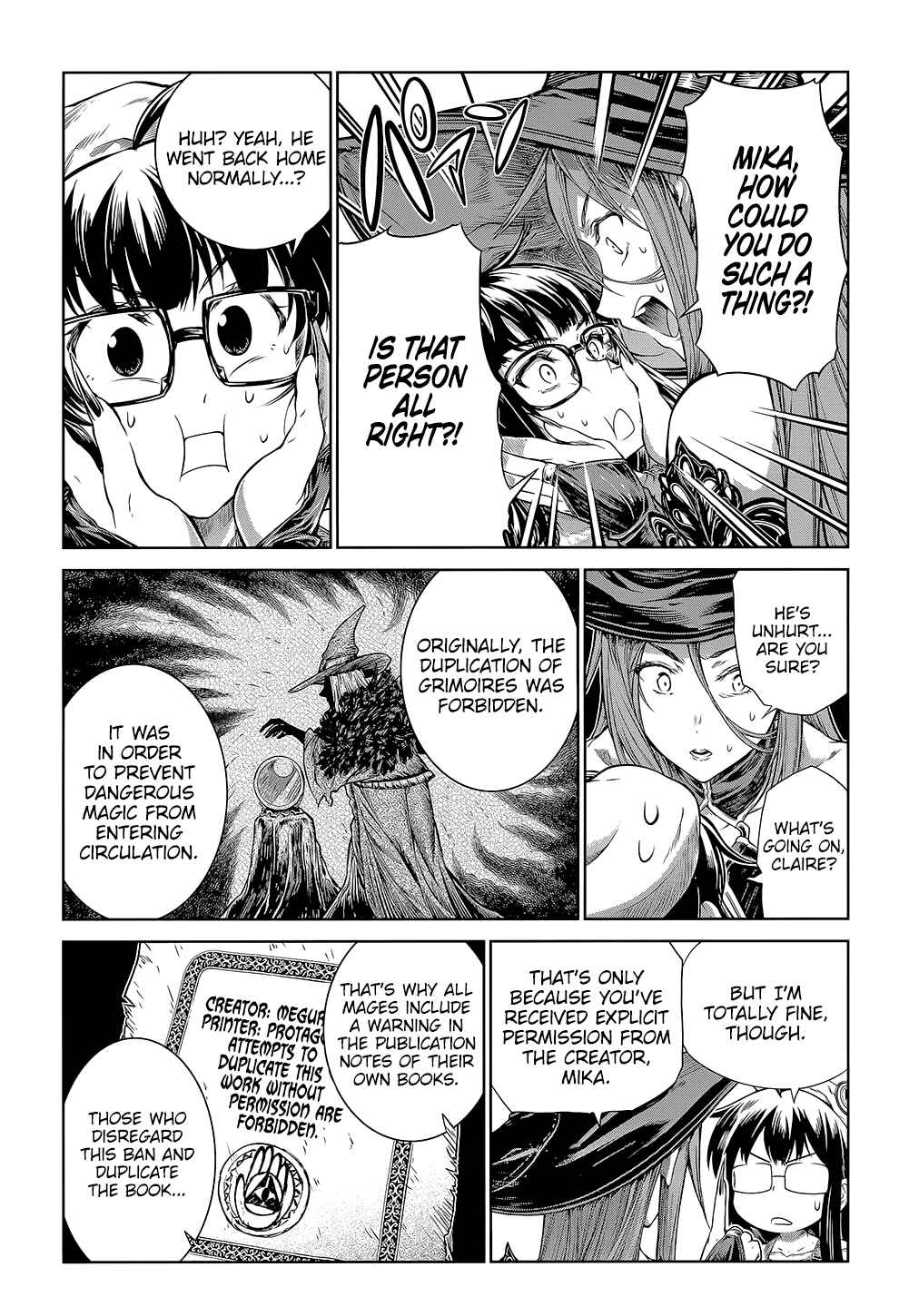 Page 22 Chapter 11 Mahoutsukai no Insatsujo