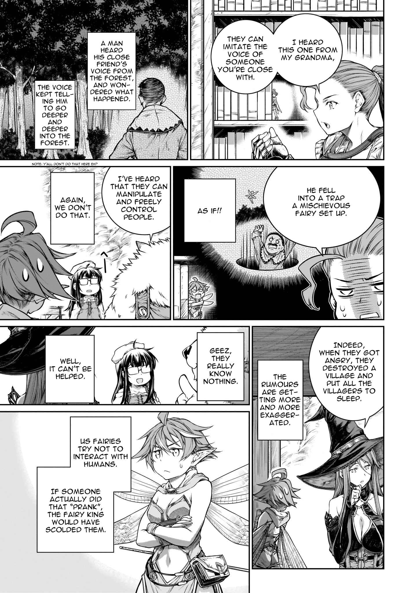 Page 8 Chapter 21 Mahoutsukai no Insatsujo