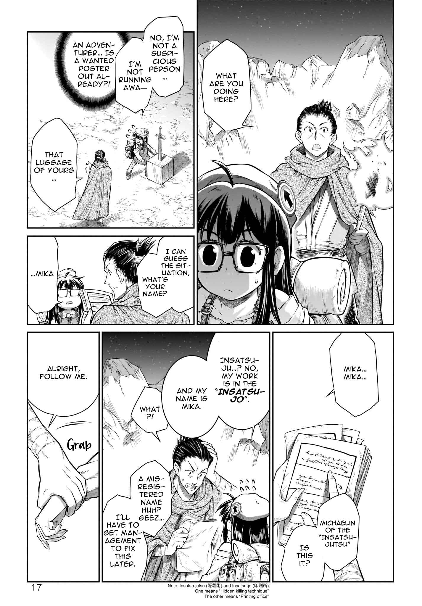 Page 18 Chapter 23 Mahoutsukai no Insatsujo