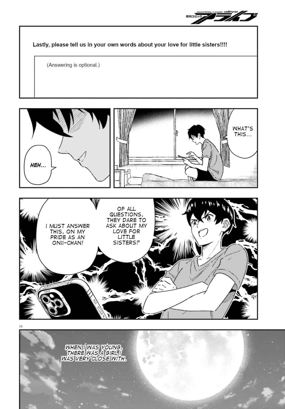 Page 17 Chapter 1 Suki Sugiru Kara Kanojo Ijou no, Imouto Toshite Aishite Kudasai