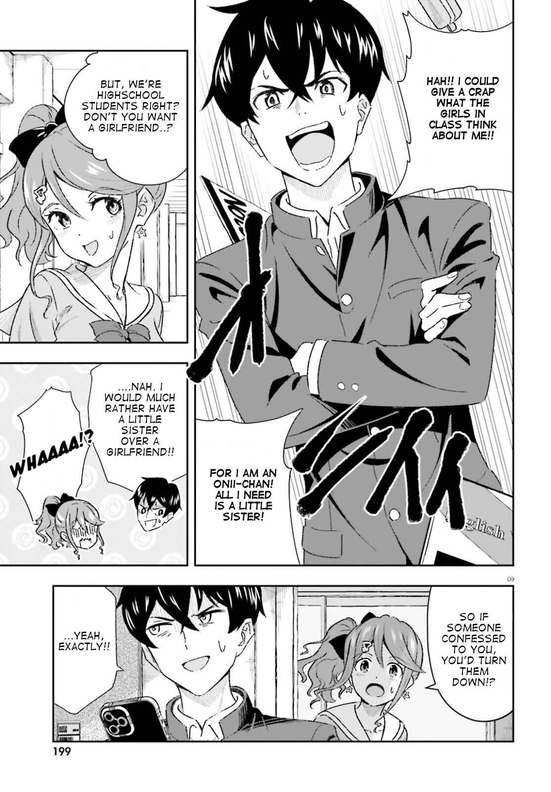 Page 9 Chapter 1.5 Suki Sugiru Kara Kanojo Ijou no, Imouto Toshite Aishite Kudasai