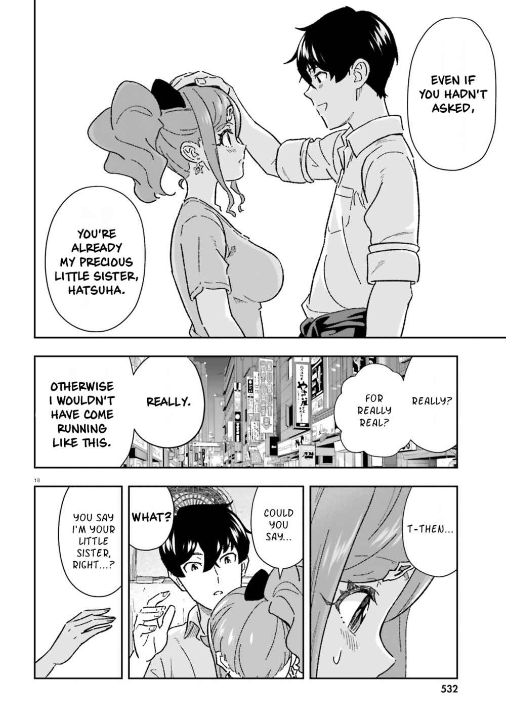 Page 18 Chapter 9 Suki Sugiru Kara Kanojo Ijou no, Imouto Toshite Aishite Kudasai