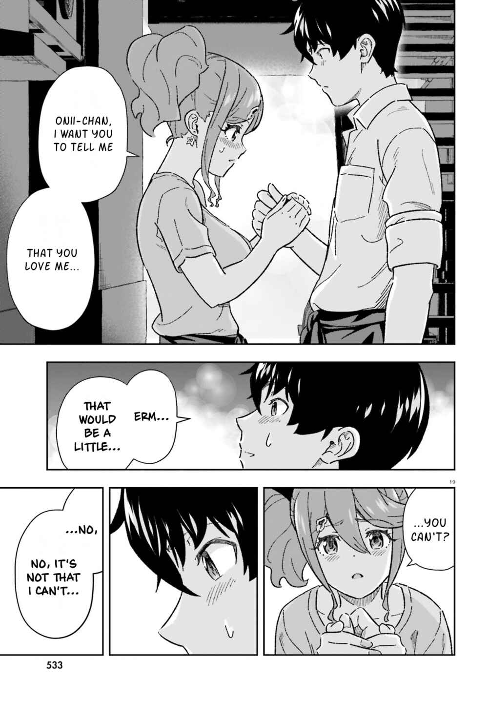 Page 19 Chapter 9 Suki Sugiru Kara Kanojo Ijou no, Imouto Toshite Aishite Kudasai