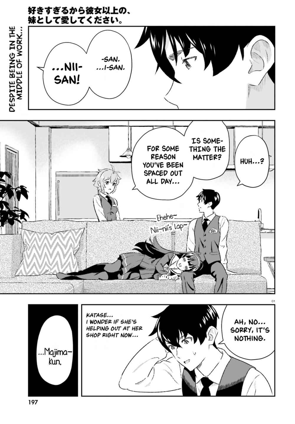 Page 1 Chapter 8 Suki Sugiru Kara Kanojo Ijou no, Imouto Toshite Aishite Kudasai