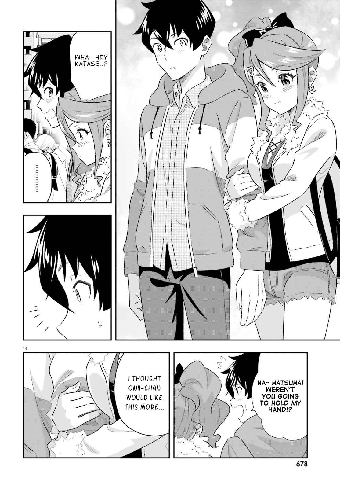 Page 14 Chapter 5 Suki Sugiru Kara Kanojo Ijou no, Imouto Toshite Aishite Kudasai