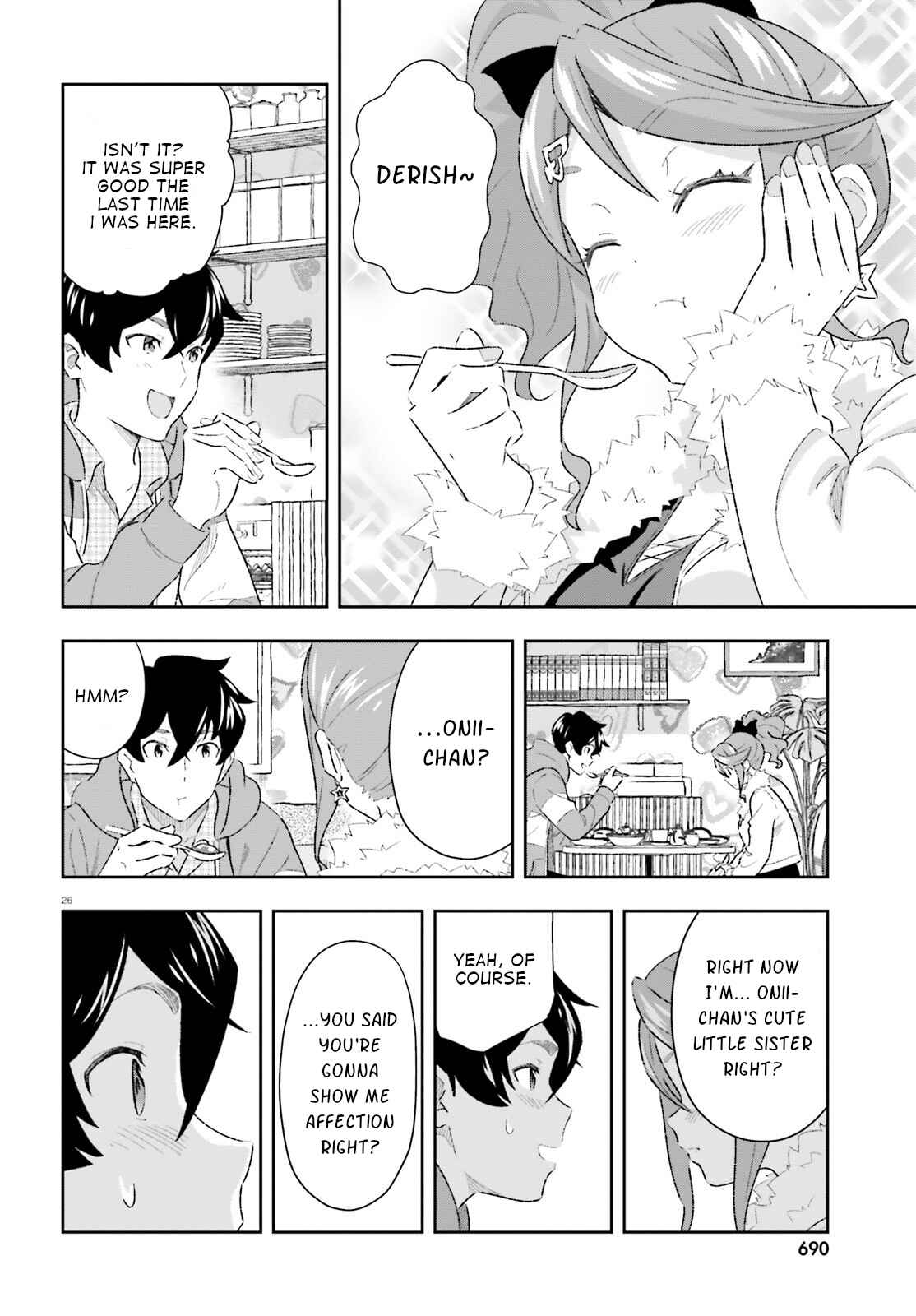 Page 26 Chapter 5 Suki Sugiru Kara Kanojo Ijou no, Imouto Toshite Aishite Kudasai