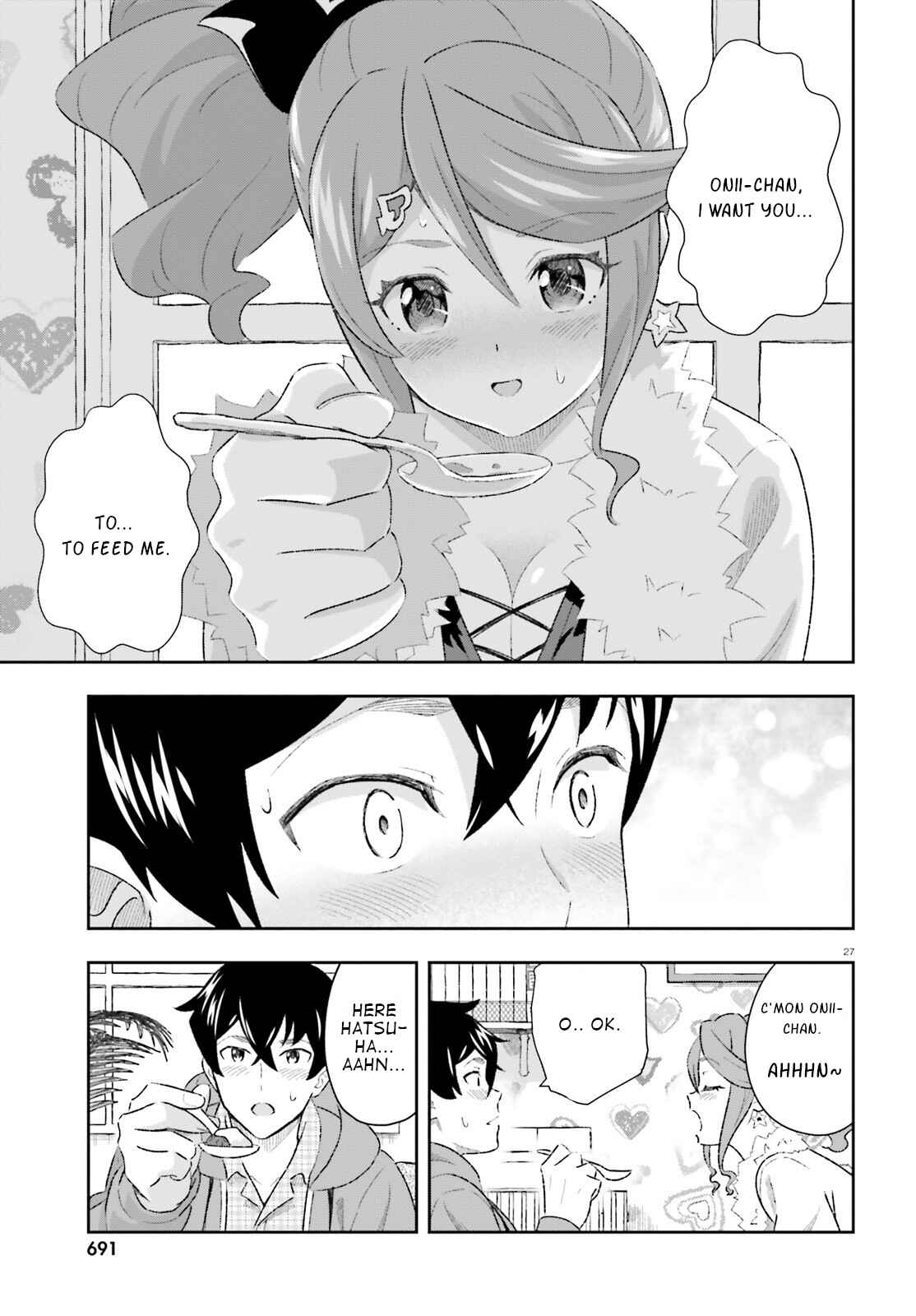 Page 27 Chapter 5 Suki Sugiru Kara Kanojo Ijou no, Imouto Toshite Aishite Kudasai