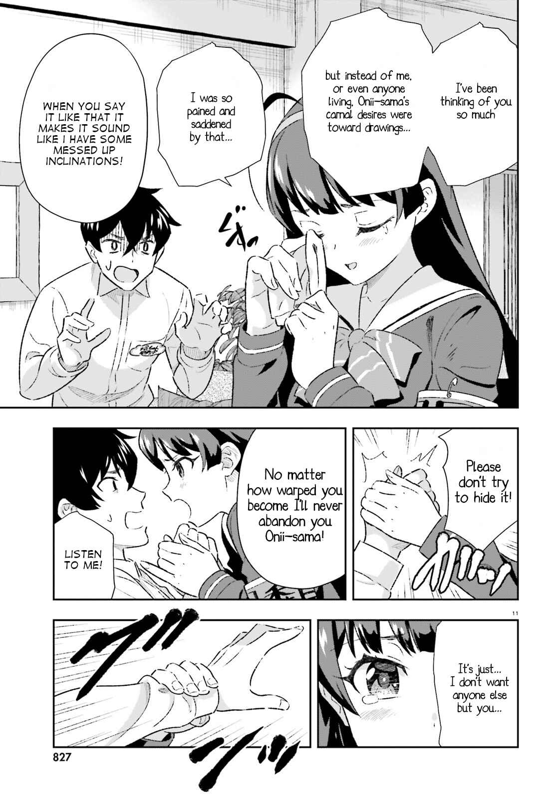 Page 11 Chapter 3.5 Suki Sugiru Kara Kanojo Ijou no, Imouto Toshite Aishite Kudasai