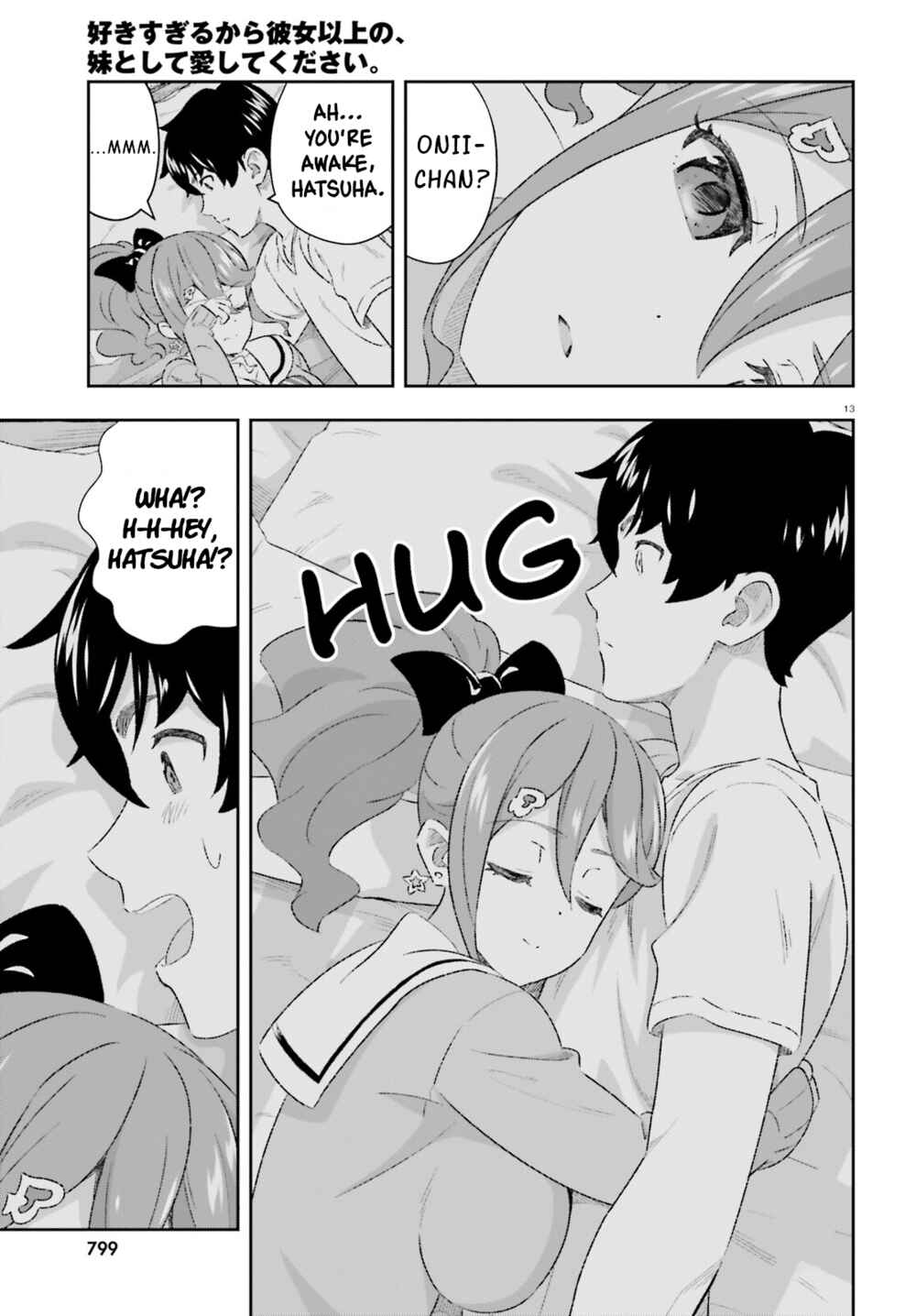 Page 13 Chapter 7 Suki Sugiru Kara Kanojo Ijou no, Imouto Toshite Aishite Kudasai