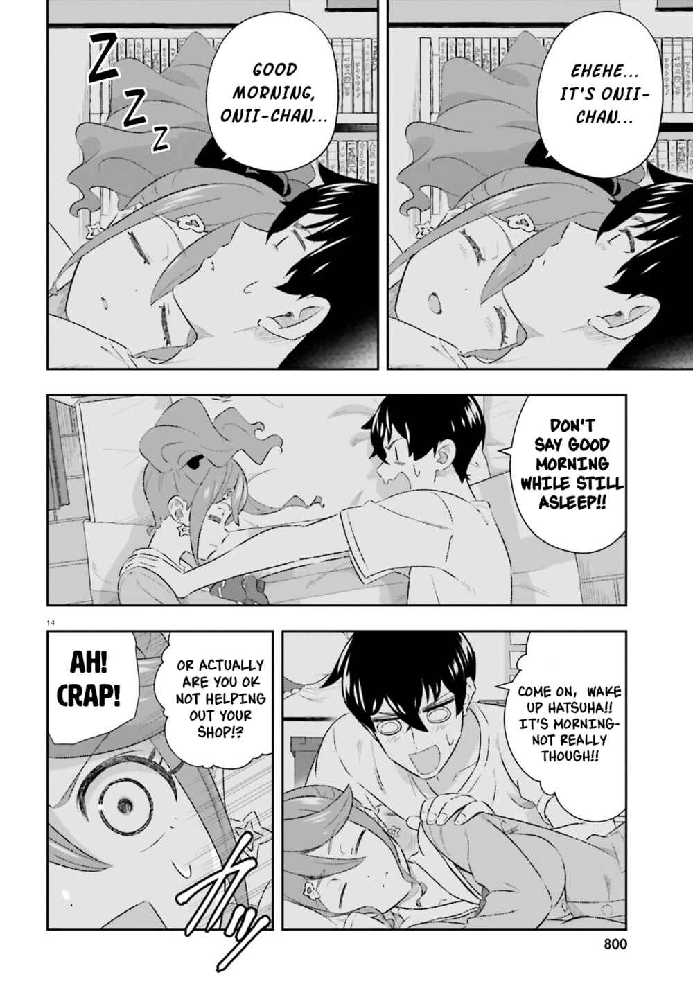 Page 14 Chapter 7 Suki Sugiru Kara Kanojo Ijou no, Imouto Toshite Aishite Kudasai