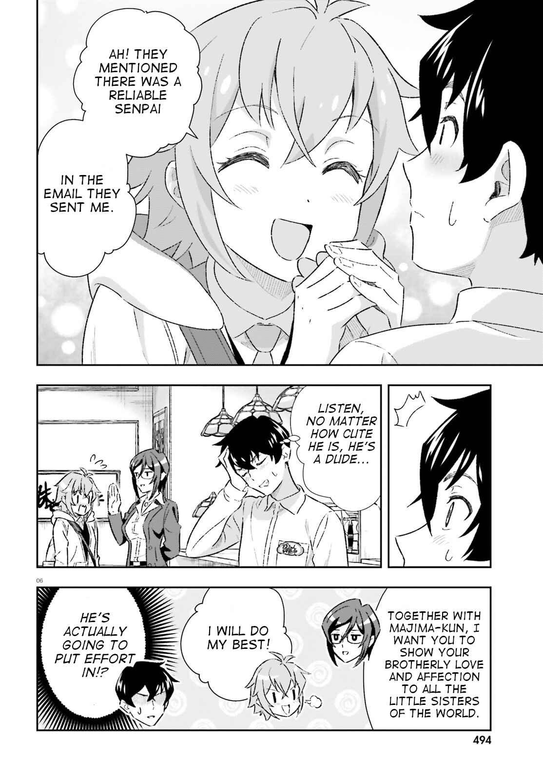 Page 6 Chapter 4 Suki Sugiru Kara Kanojo Ijou no, Imouto Toshite Aishite Kudasai