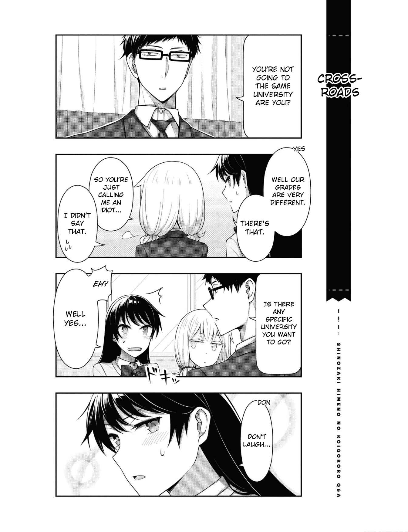 Page 11 Chapter 15 Shinozaki Himenos Love Q&A