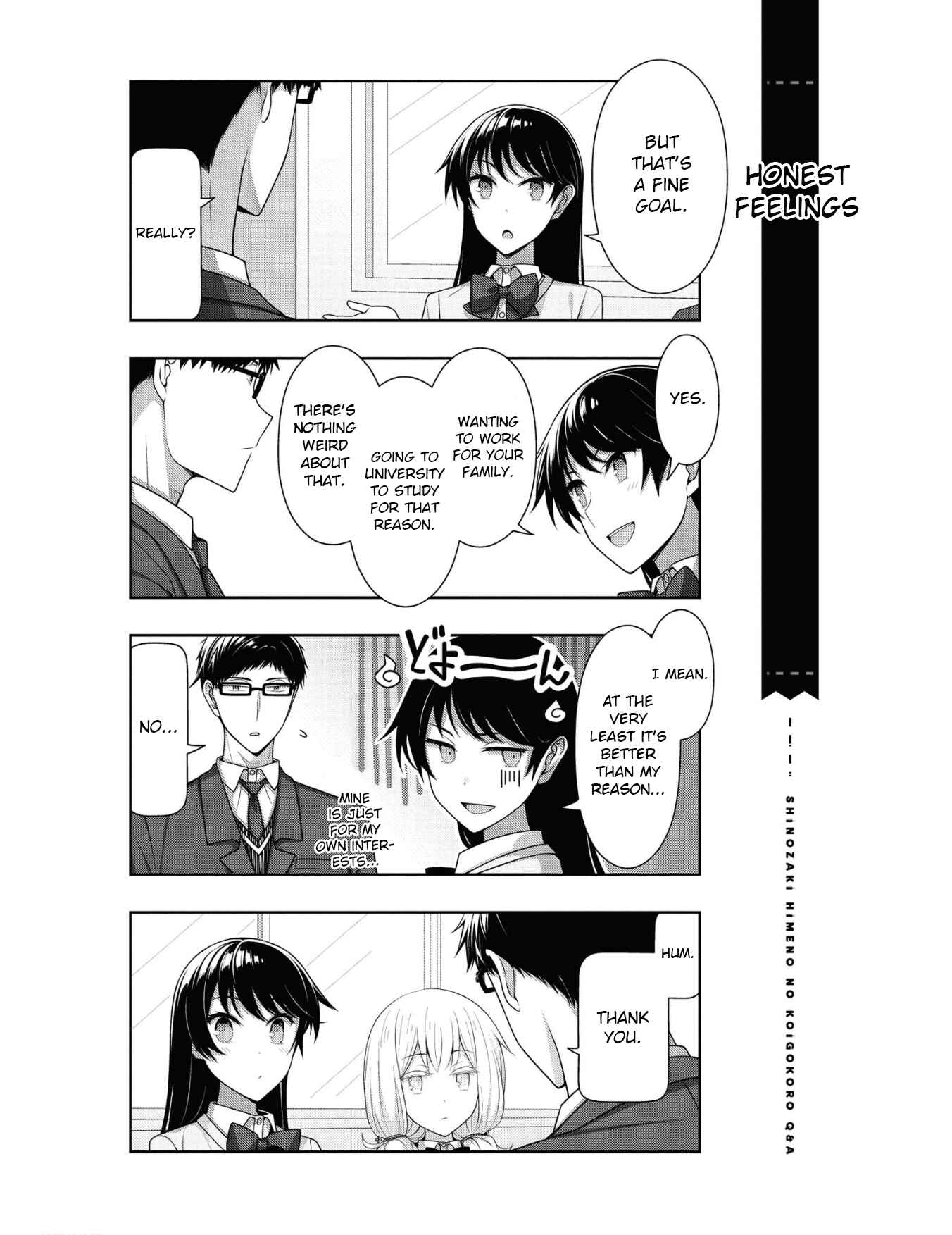 Page 14 Chapter 15 Shinozaki Himenos Love Q&A
