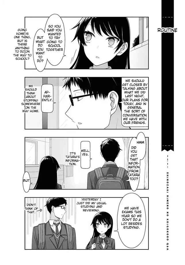 Page 8 Chapter 9 Shinozaki Himenos Love Q&A