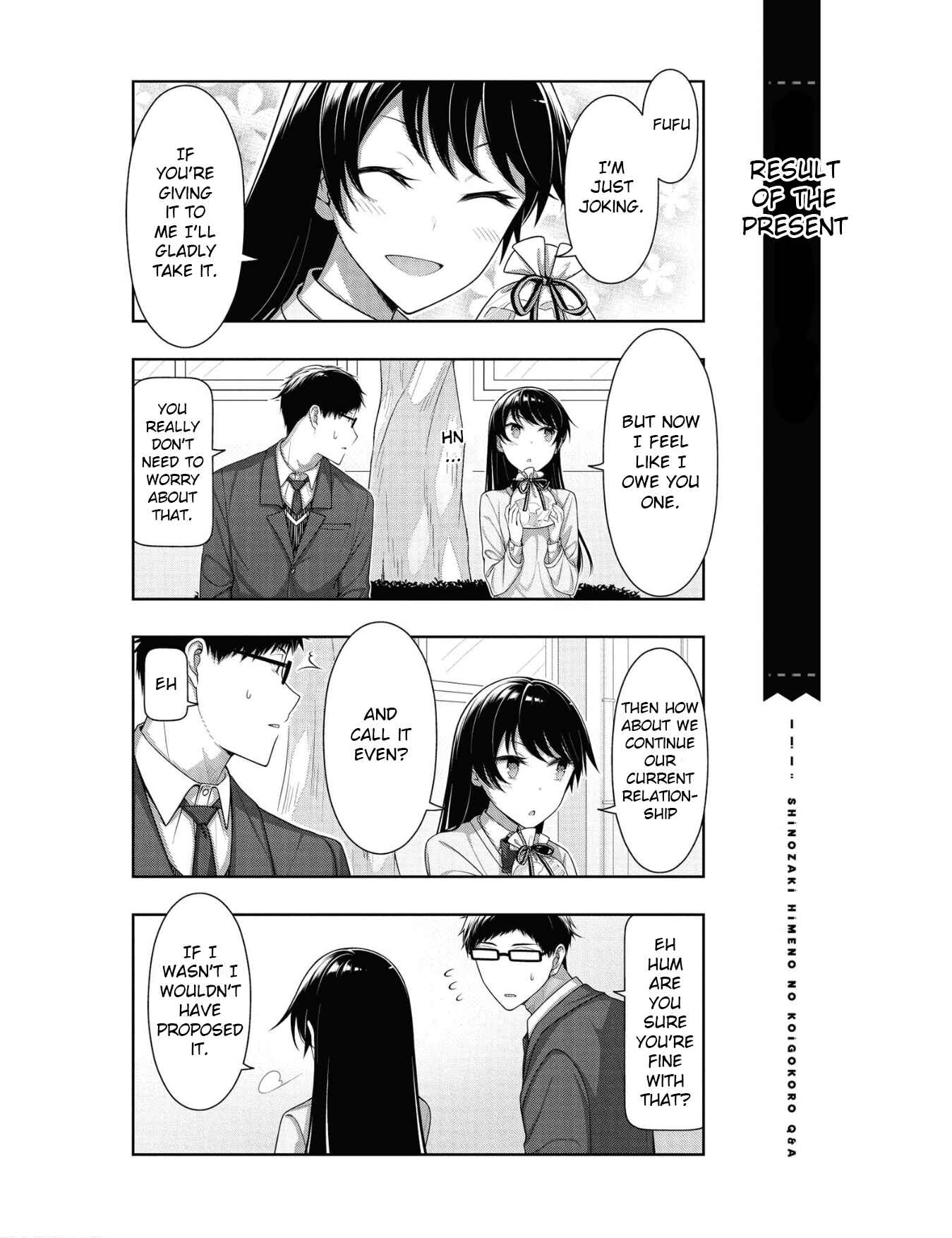 Page 5 Chapter 14 Shinozaki Himenos Love Q&A