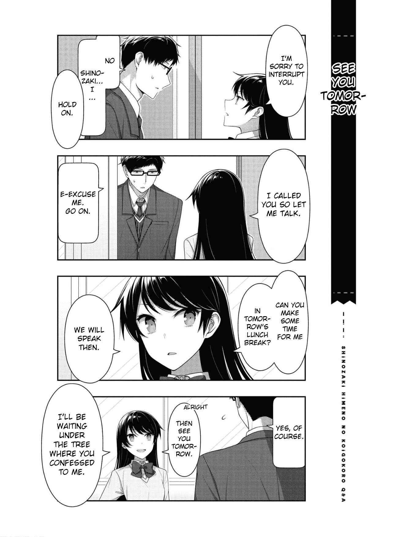 Page 4 Chapter 13 Shinozaki Himenos Love Q&A