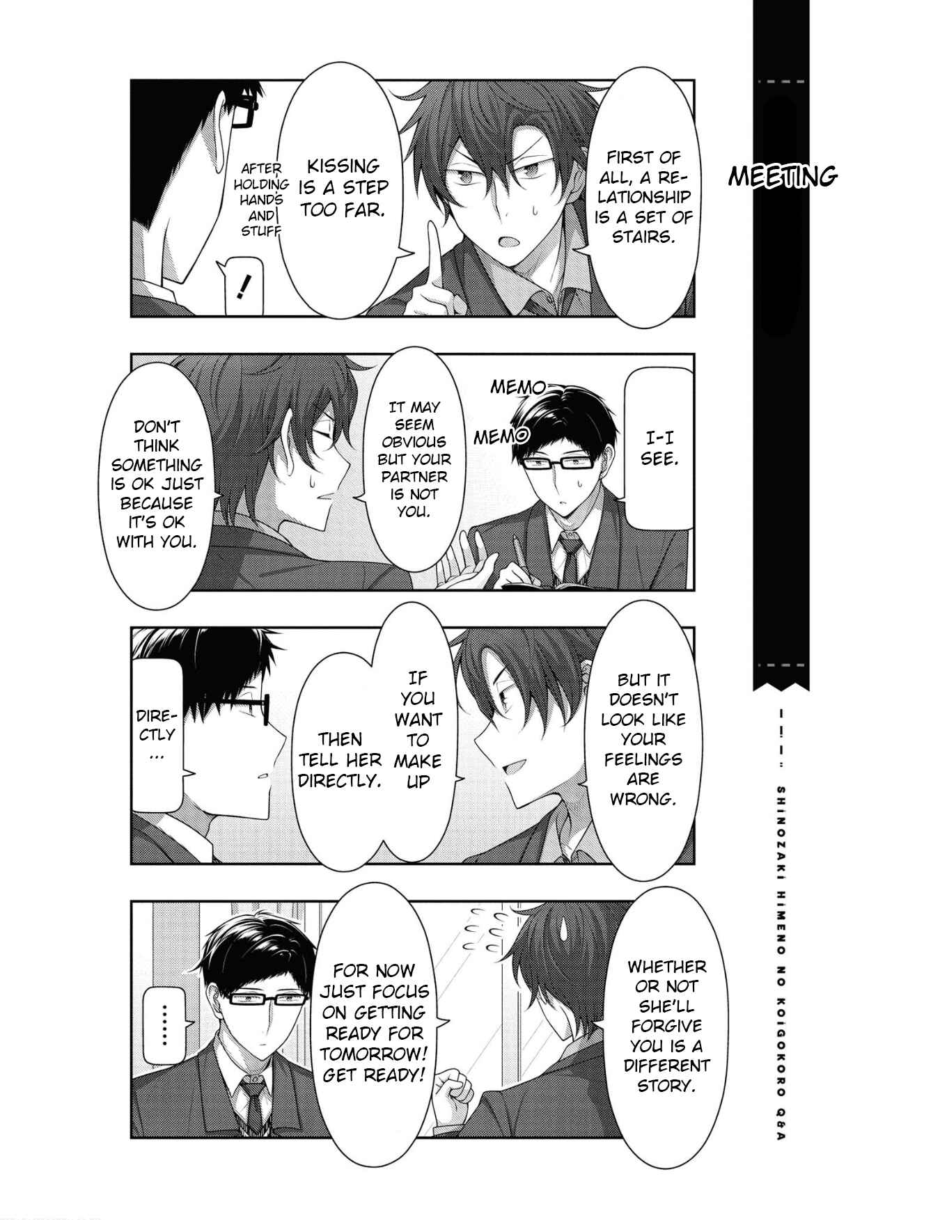 Page 8 Chapter 13 Shinozaki Himenos Love Q&A
