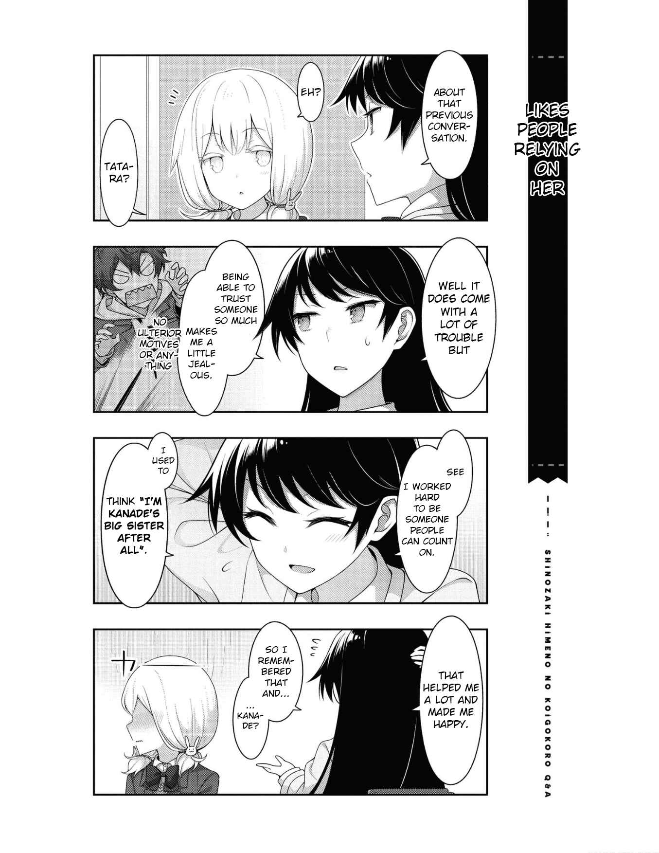 Page 7 Chapter 14.5 Shinozaki Himenos Love Q&A