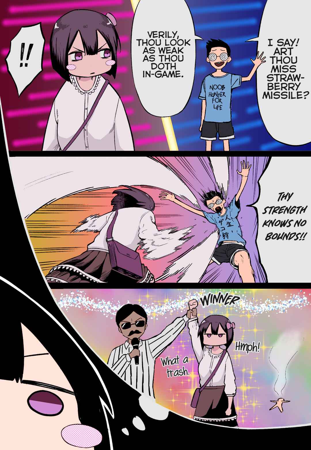 Page 2 Chapter 2 FPS de Shoshinsha Bokotte Real Fight ni Hattenshita Kekka w (Fan Colored)