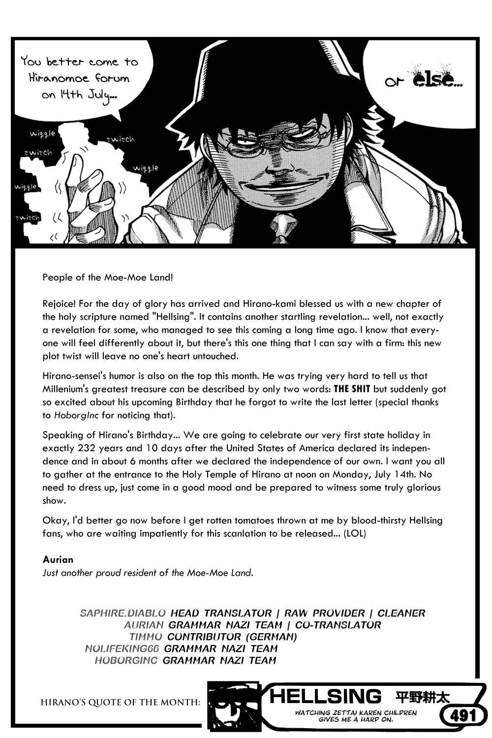Page 11 Chapter 93 Hellsing