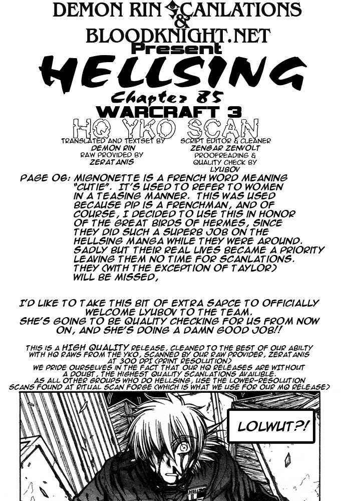 Page 12 Chapter 85 Hellsing