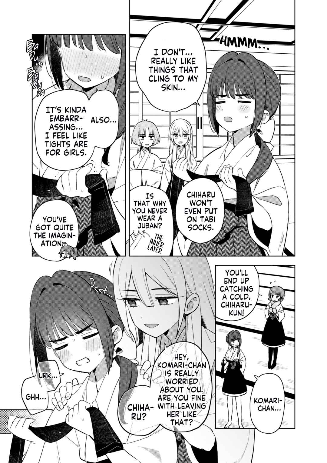 Page 7 Chapter 3 Chiharu-kun wa Josou o Shitakunai