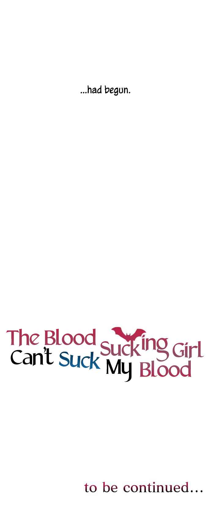 Page 8 Chapter 1 The Blood Sucking Girl Can’t Suck My Blood