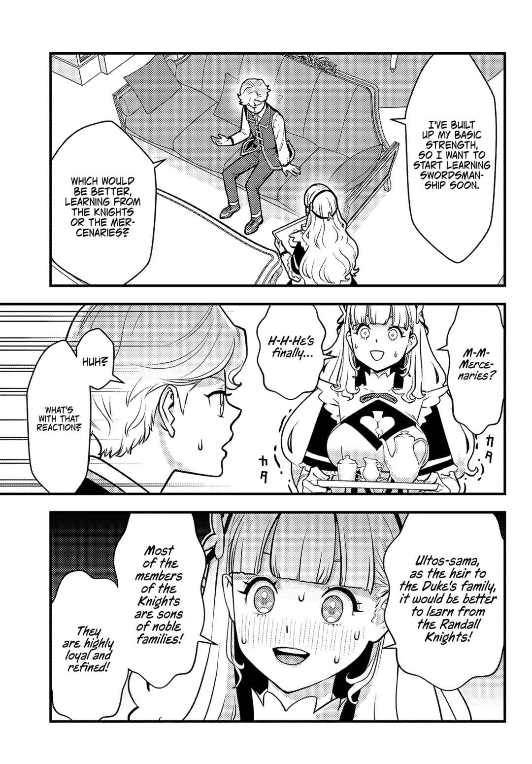 Page 4 Chapter 3.1 Kuzulesse Oblige - 18-kin Game Sekai no Kuzu Akuyaku ni Tensei Shiteshimatta Ore wa, Gensaku Chishiki no Chikara de Doushite mo Mob Jinsei wo Tsukami Toritai