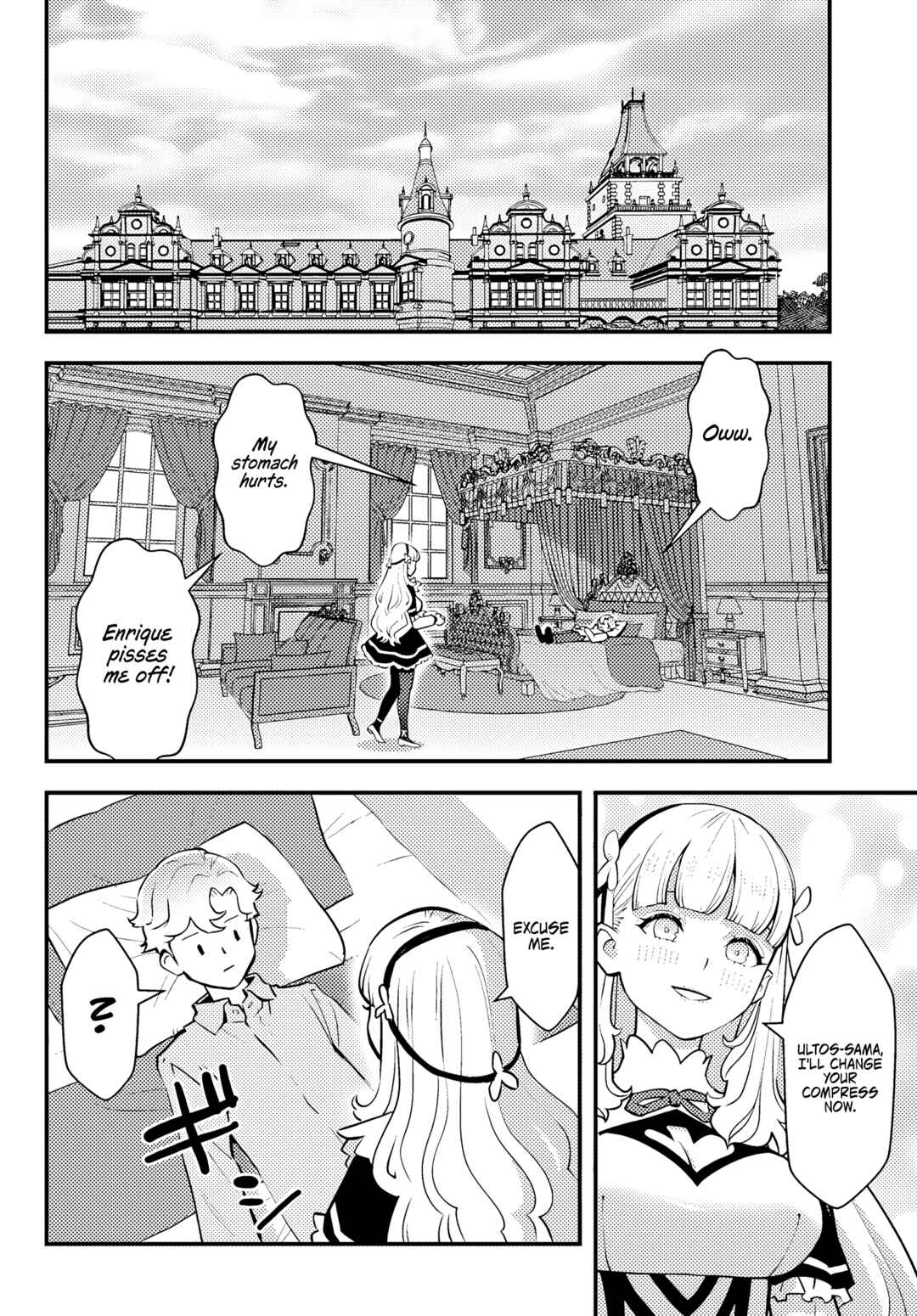 Page 12 Chapter 4.2 Kuzulesse Oblige - 18-kin Game Sekai no Kuzu Akuyaku ni Tensei Shiteshimatta Ore wa, Gensaku Chishiki no Chikara de Doushite mo Mob Jinsei wo Tsukami Toritai