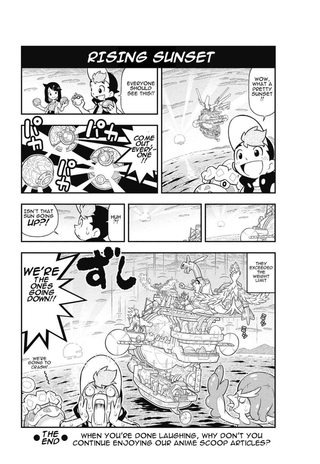 Page 8 Chapter Unknown_f146 Anime Pokémon Rising 4koma Volt Tacklers