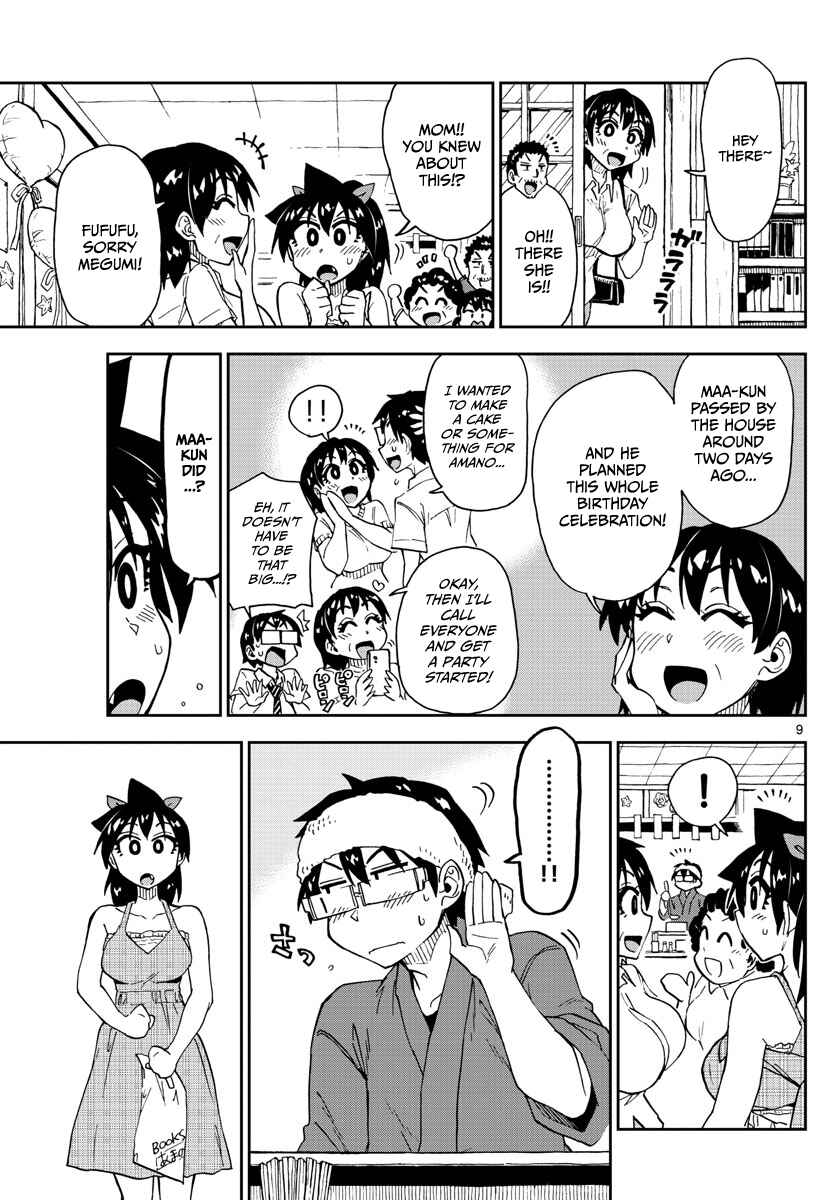 Page 9 Chapter 140 Amano Megumi wa Suki Darake!