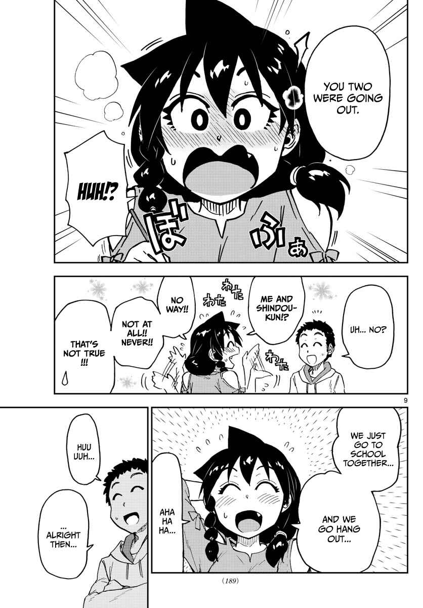 Page 9 Chapter 98 Amano Megumi wa Suki Darake!